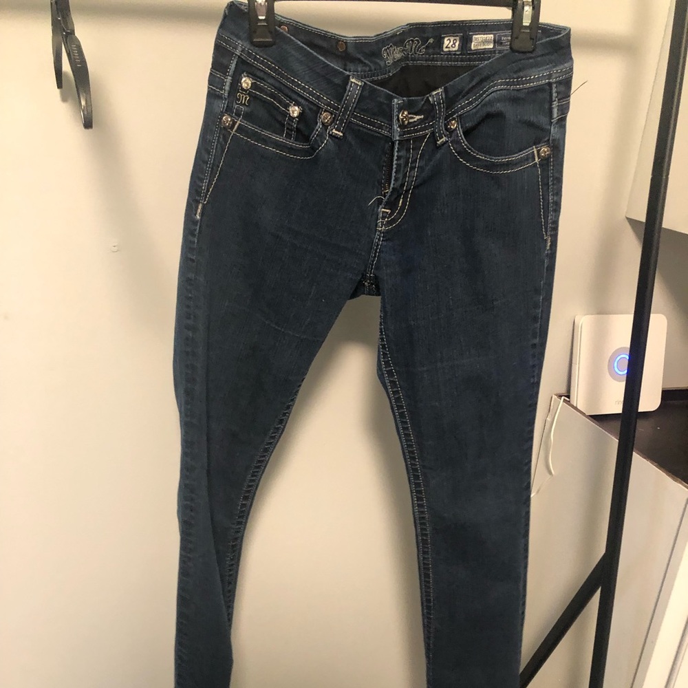 Miss me boot cut jeans size 28